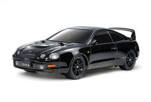 TAM47510 1/10 R/C Toyota Celica GT-Four, (ST205) Black Painted Body (TT-02)