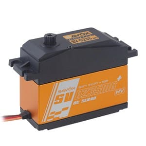 SAVSV0235MGP High Voltage 1/5 Scale Servo 0.15sec / 486oz @7.4V