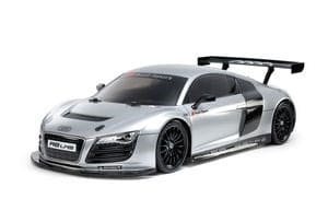 TAM47517 1/10 R/C Audi R8 LMS 2008 (Silver Painted Body) (TT-02)