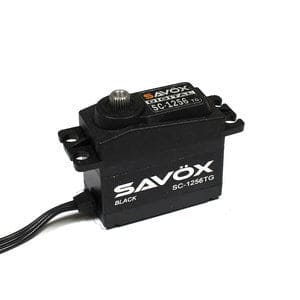 SAVSC1256TG-BE Black Edition, Standard Size Coreless Digital Servo, 0.15sec / 277oz @ 6V