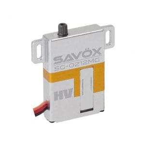 SAVSG0212MG, High Voltage Metal Gear Glider Wing Servo, 0.09sec / 83.3oz @ 8.4V