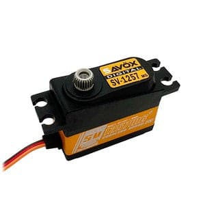 SAVSV1257MGP High Voltage Mini Size Digital Servo 0.055sec / 55.5oz @ 7.4V