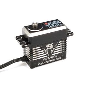 SAVSB2291SG Monster High Speed Brushless Servo, Black Edition, 0.05sec / 250oz @ 7.4V