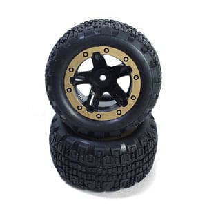 BZN540095 Slyder ST Wheels/Tires Assembled (Black/Gold)