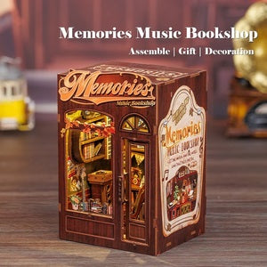 CUBSD04B Memories Music Bookshop Book Nook