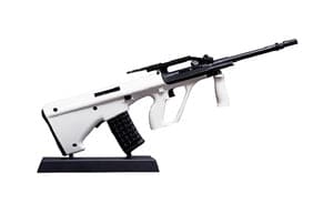 GOABP-WHITE 1/3 Scale Die Cast Bullpup Model, White