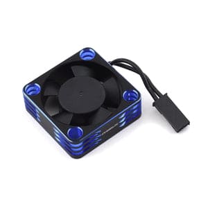 PTK2112 30x30x10mm Aluminum High Speed HV Cooling Fan (Blue/Black)