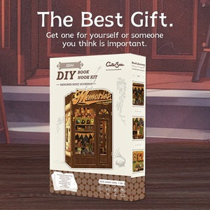 CUBSD04B Memories Music Bookshop Book Nook