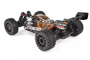 COR00289-O Syncro 2WD 1/8 3-4S Brushless Off Road Buggy, RTR, Orange
