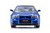 KYOKS03936BL 1/43 Nissan Skyline GT-R Vspec2 (Blue) Diecast Model