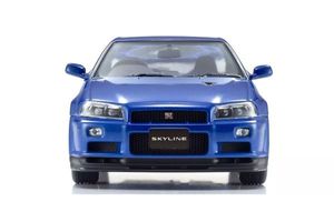 KYOKS03936BL 1/43 Nissan Skyline GT-R Vspec2 (Blue) Diecast Model
