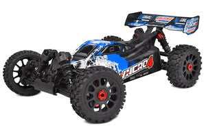 COR00287-B Syncro-4 1/8 4S Brushless Off Road Buggy, RTR, Blue