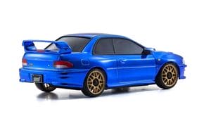 KYOMZP457CBL ASC MA020 Subaru Impreza 22B-STi Version Chrome Blue Kyosho 60th Anniversary