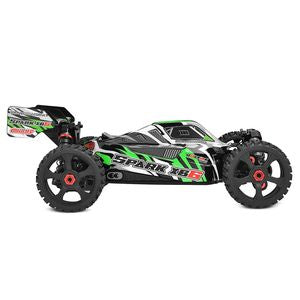 COR00485-G Spark XB6 1/8 6S Basher Buggy, ROLLER, Green