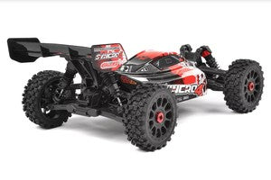 COR00287-R Syncro-4 1/8 4S Brushless Off Road Buggy, RTR, Red