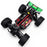 COR00230-G Furago XD 4WD 2S Small Scale, RTR Monster Truck, Green