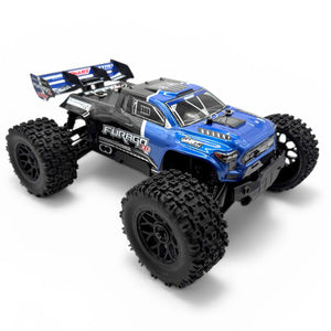 COR00230-B Furago XD 4WD 2S Small Scale, RTR Monster Truck, Blue