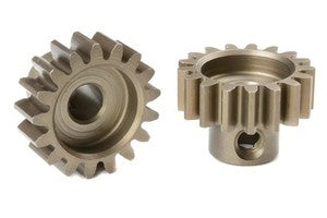 COR72717 M1.0 Pinion, Short, Hardened Steel, 17 Teeth, Shaft Diameter 5mm