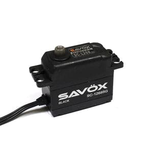 SAVSC1267SGP-BE Black Edition, High Torque Digital Servo, 0.085sec / 347.2oz @ 8.4V