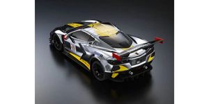 KYO32356CRY Mini-Z RWD MR-04 readyset Chevrolet Corvette C8.R Chrome/Yellow Kyosho America 20th Anniversary