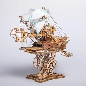 HOWS643 Around the World - MFantasy Steampunk Airship