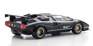 KYO08320C 1/18 Scale Lamborghini Countach LP500R Black Model Diecast Car