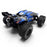 COR00231-B Punisher XD 4WD 2S Small Scale, RTR Monster Truck, Blue