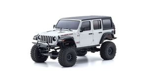KYO32536W Mini-Z 4x4 Jeep Wrangler Unlimited Rubicon w/Interco Tires Bright White