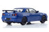 KYOKS03936BL 1/43 Nissan Skyline GT-R Vspec2 (Blue) Diecast Model