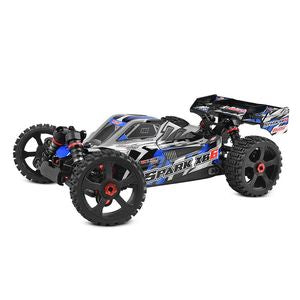 COR00285-B Spark XB6 1/8 6S Basher Buggy, RTR, Blue