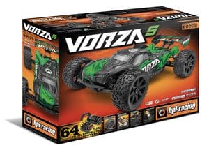 HPI160182 Vorza S Flux Truggy, 1/8 Scale 4WD RTR Brushless w/2.4GHz Radio System, Green