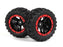 BZN540194 Slyder MT Wheels/Tires Assembled (Black/Red)
