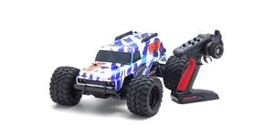 KYO34701T2 1980 Mad Wagon 1/10 4WD RTR Brushless Monster Truck, Blue