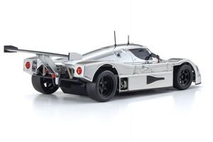 KYO32362CRG MINI-Z RWD MR04 Sauber-Mercedes Gruppe-C Rennsportwagen C 9, Chrome Silver w/Gyro