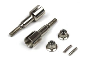 BZN540241 Smyter MT Turbo Rear Wheel Axles (Steel/2pcs)