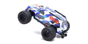 KYO34701T2 1980 Mad Wagon 1/10 4WD RTR Brushless Monster Truck, Blue