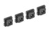 COR00180-736 Bushings Set - For 4mm Shock Tower - Through hole - 0 Deg - Composite - 4pcs
