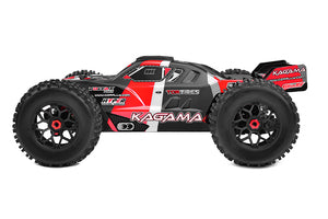 COR00474-R Kagama XP 6S Monster Truck, Roller Chassis Version, Red