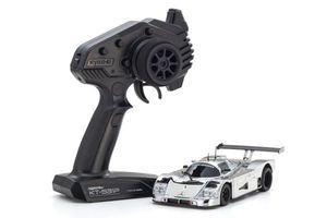 KYO32362CRG MINI-Z RWD MR04 Sauber-Mercedes Gruppe-C Rennsportwagen C 9, Chrome Silver w/Gyro