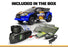 BZN540284 Vyper RX Turbo 1/16 4WD 2S Brushless Rally Car - Blue/Orange