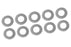 COR00180-204 Shim Rings - 6x11,5x0.2mm - Steel - 10 pcs: Dementor, Kronos, Python, Shogun