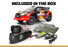 BZN540283 Vyper RX Turbo 1/16 4WD 2S Brushless Rally Car - Red/Orange