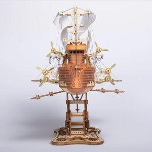 HOWS643 Around the World - MFantasy Steampunk Airship