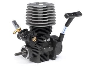 HPI15107 Nitro Star T3.0 Engine, w/ Pullstart, 6.5mm Rotary Carb, Standard Shaft, Side Exhaust