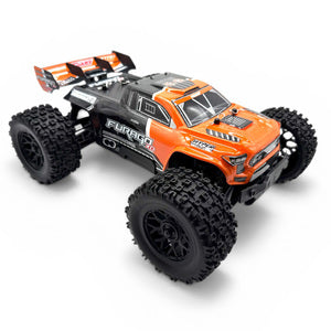 COR00230-O Furago XD 4WD 2S Small Scale, RTR Monster Truck, Orange