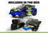 BZN540282 Vyper RX 1/16 4WD Rally Car - Blue/Green