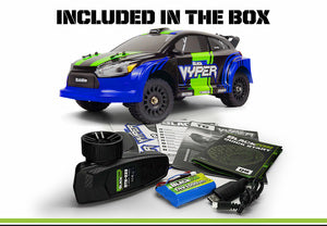BZN540282 Vyper RX 1/16 4WD Rally Car - Blue/Green