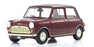 KYO08964R 1/18 Scale Morris Mini Minor Cherry Red Model Diecast Car