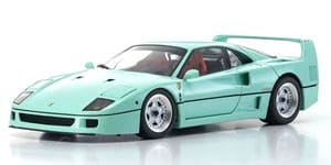 KYO08416MG 1/18 Ferrari F40 Scale Model, Mint Green
