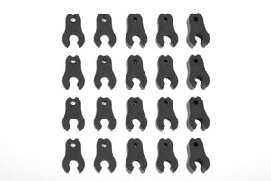COR00180-109 Caster Clips Set, 1 to 4.5mm, 1 Set for Dementor, Kronos, Python, Shogun, Kagama
